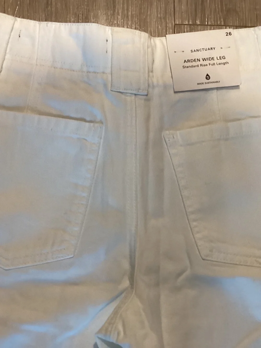 Sanctuary Arden High Waist Wide Leg Jeans, size 26 - Picture 14 of 15